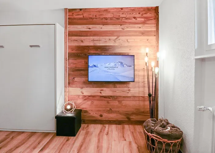 Rénové Cosy Et Centré, Ski-in Ski-out Appartamento Crans-Montana