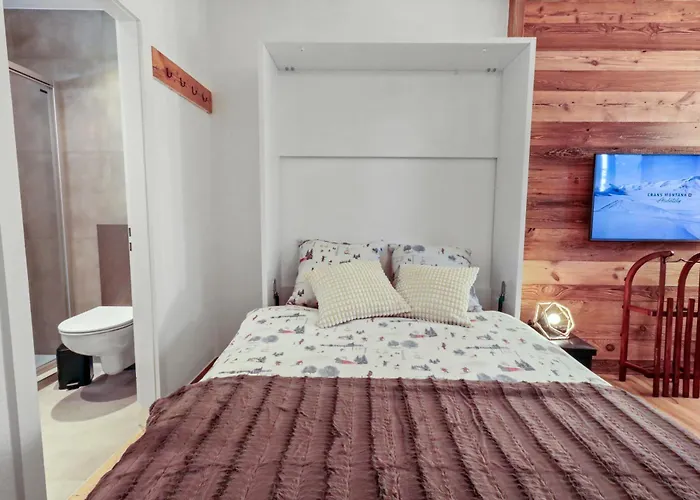 Rénové Cosy Et Centré, Ski-in Ski-out Appartement Crans-Montana