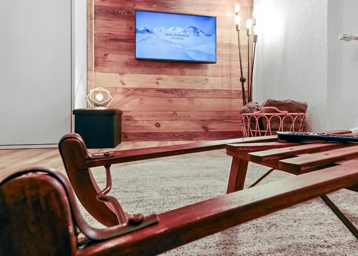 Rénové Cosy Et Centré, Ski-in Ski-out Appartamento Crans-Montana